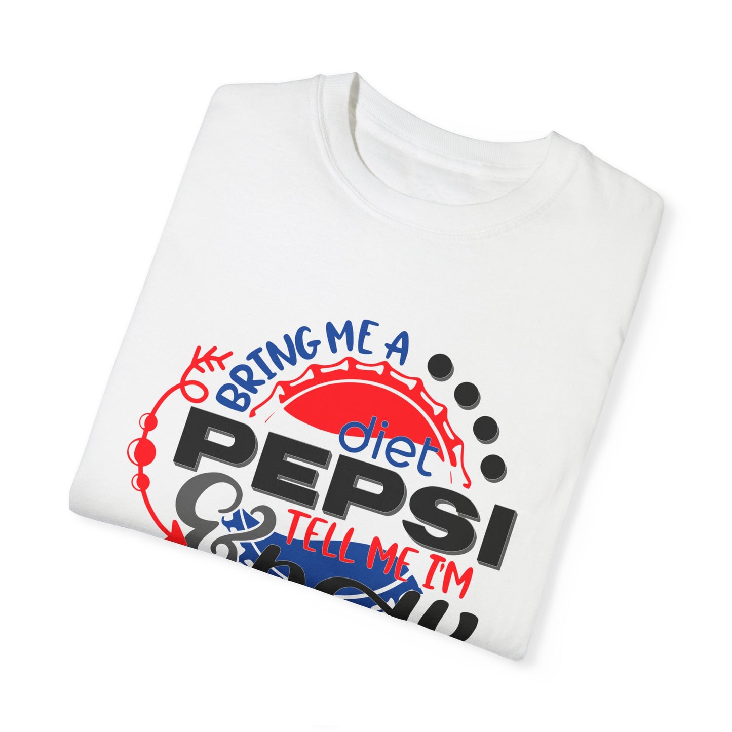 Unisex Garment-Dyed T-shirt Diet Pepsi