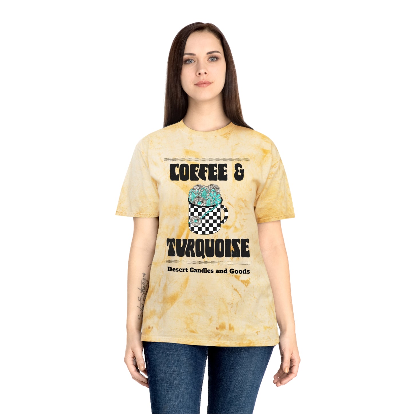 Unisex Color Blast T-Shirt Coffee