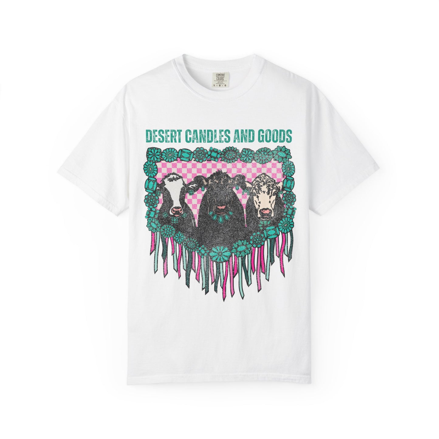 Cow Unisex Garment-Dyed T-shirt