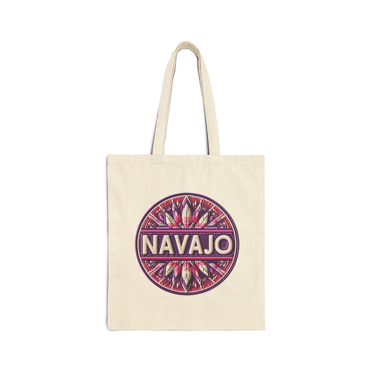 Navajo Cotton Canvas Tote Bag