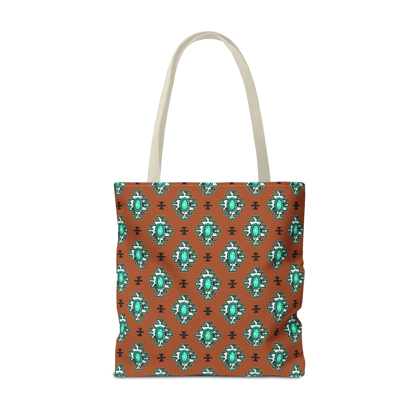 Brownie Turquoise Love Tote Bag