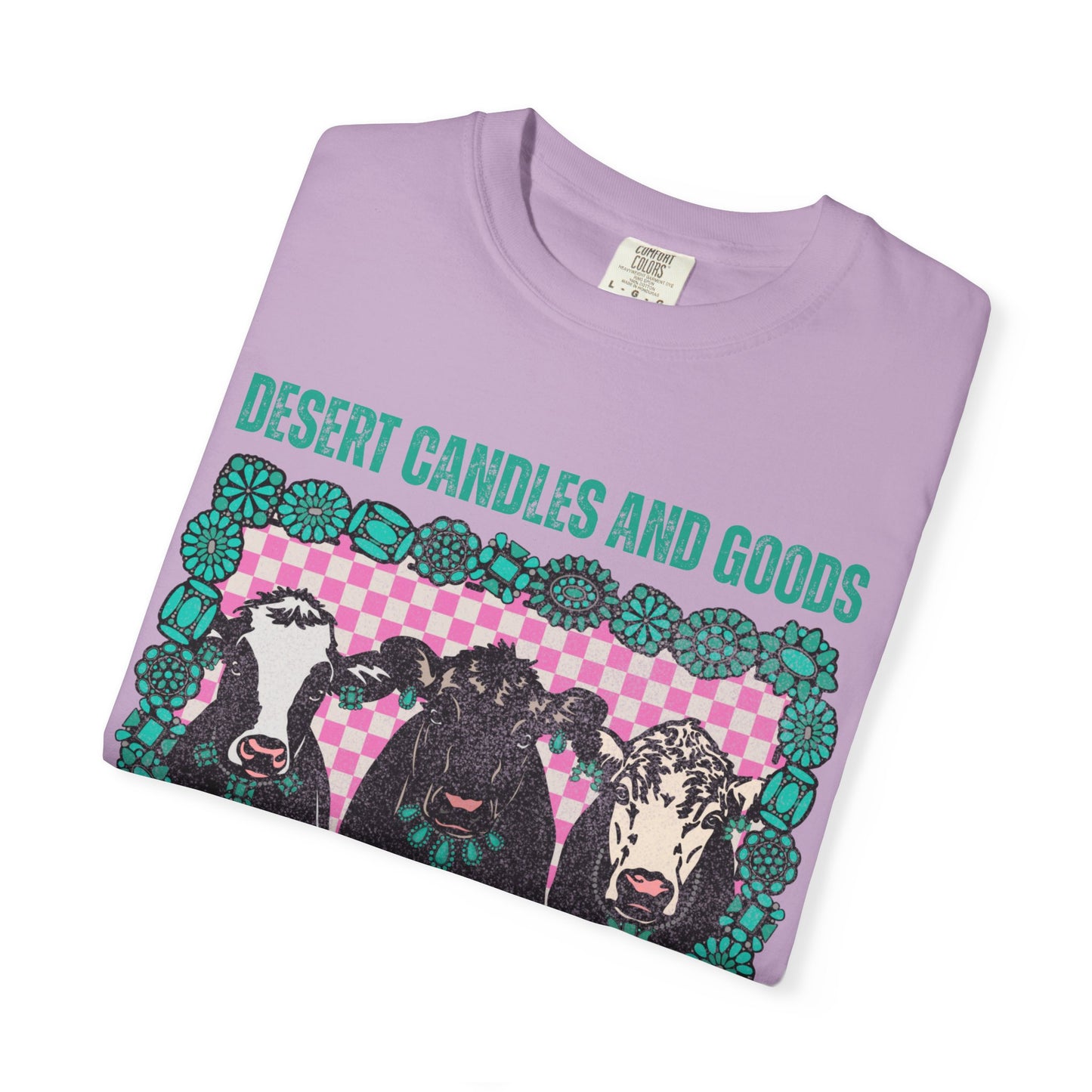 Cow Unisex Garment-Dyed T-shirt