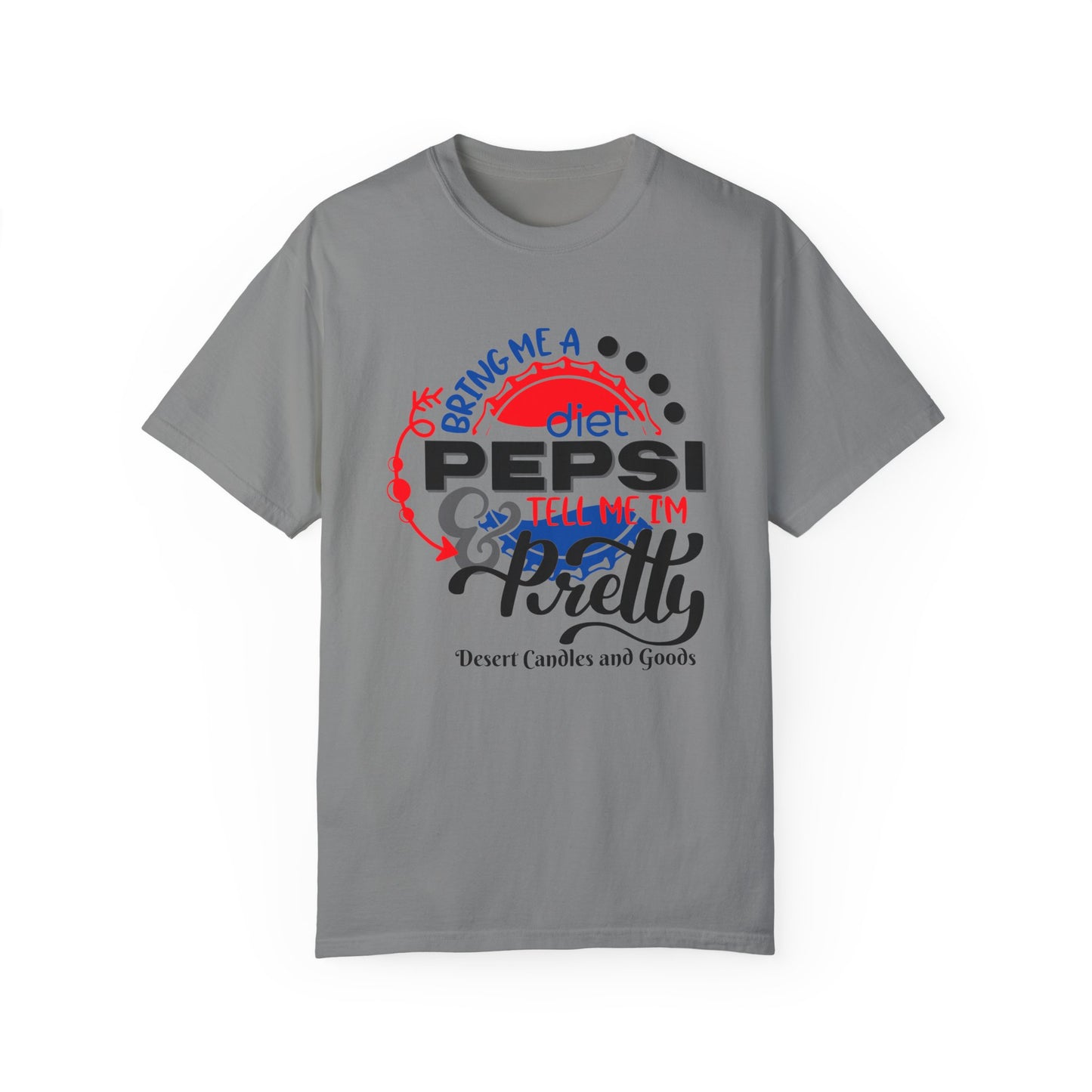 Unisex Garment-Dyed T-shirt Diet Pepsi