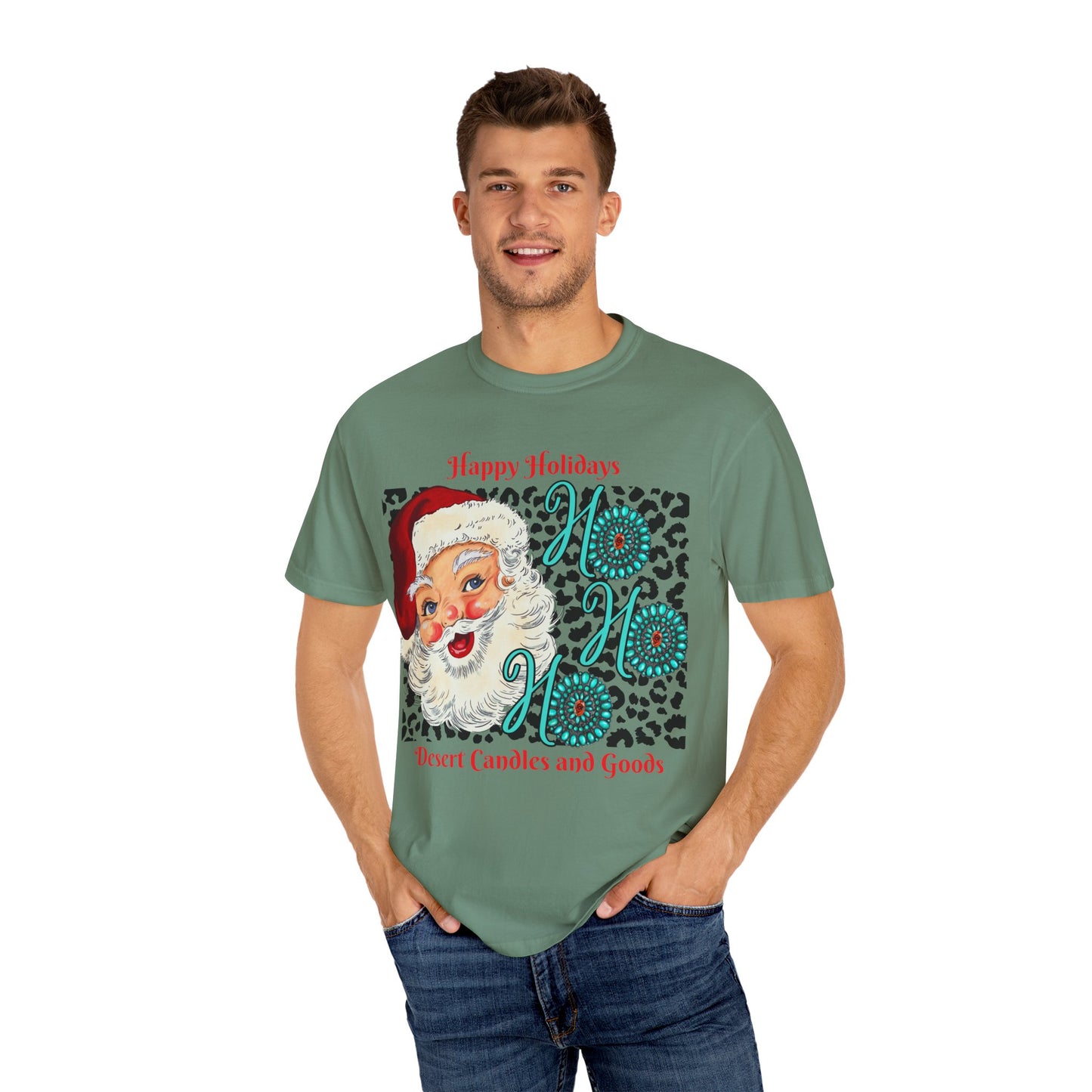 Unisex Garment-Dyed T-shirt Santa Baby