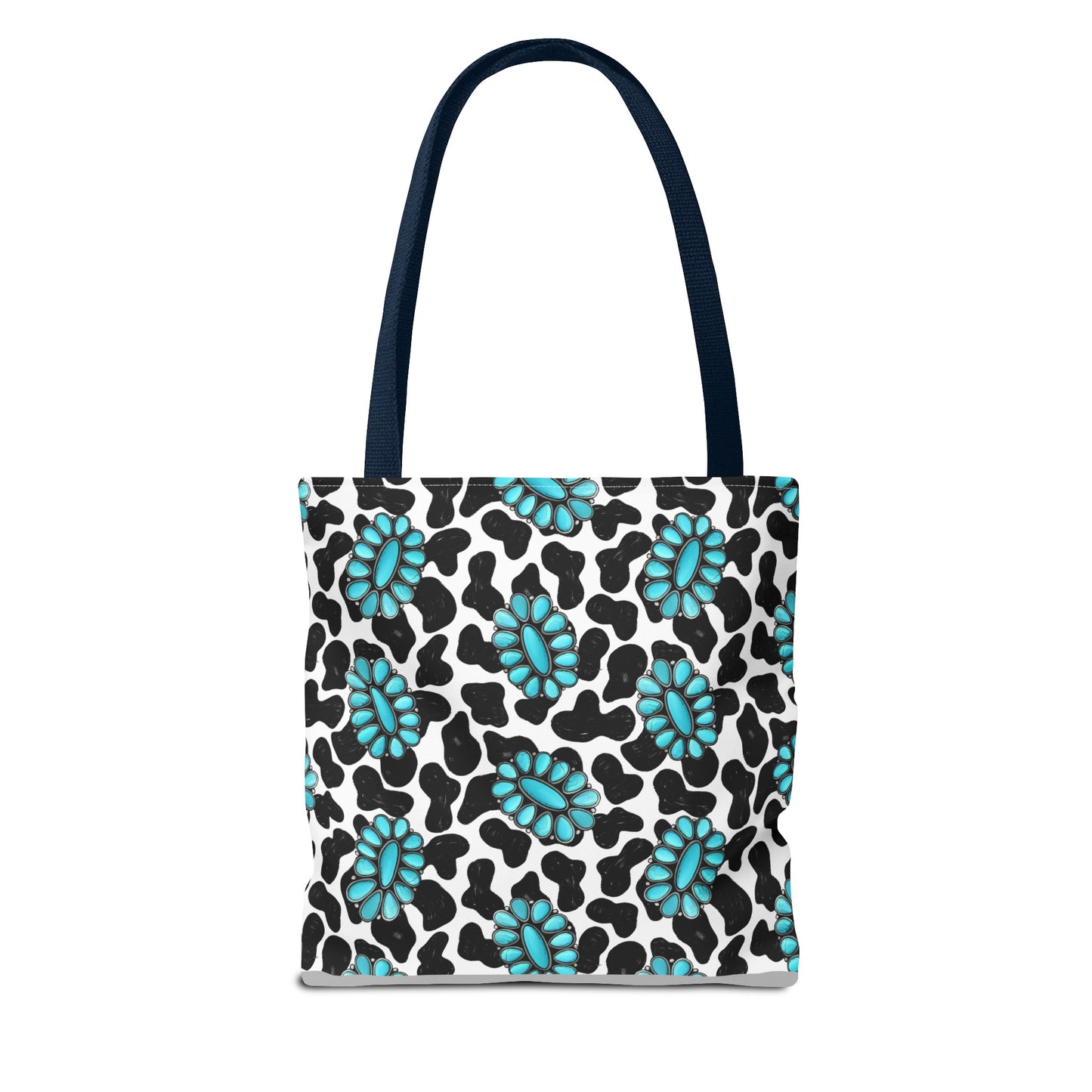 Turquoise Love Tote Bag