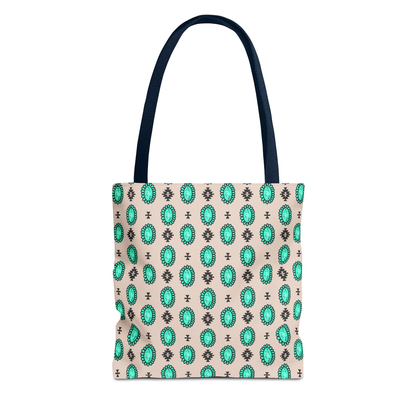 Turquoise Me Down Tote Bag