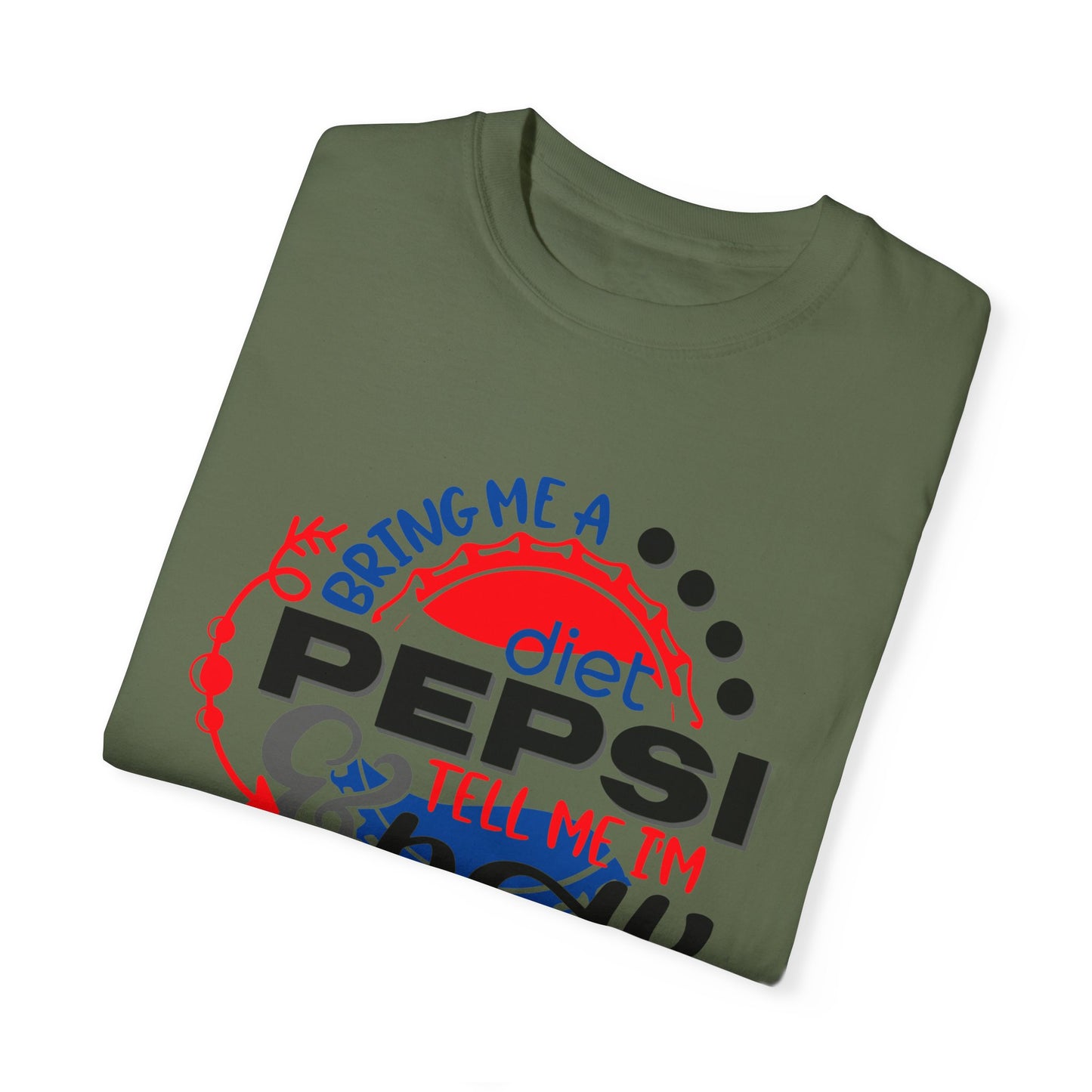 Unisex Garment-Dyed T-shirt Diet Pepsi