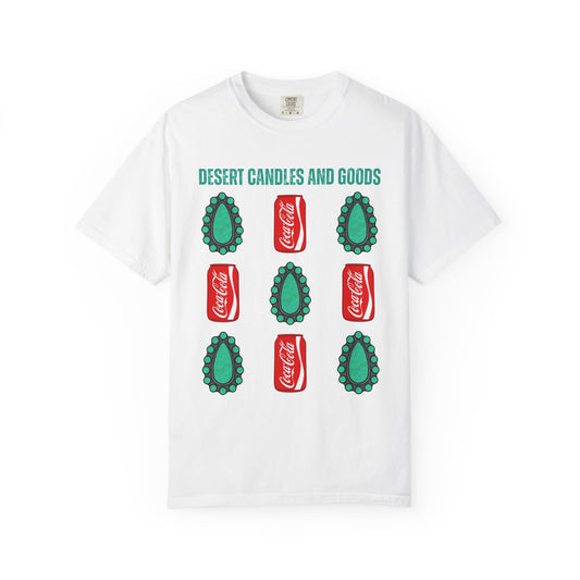 Turquoise Coke Soda Unisex T-shirt
