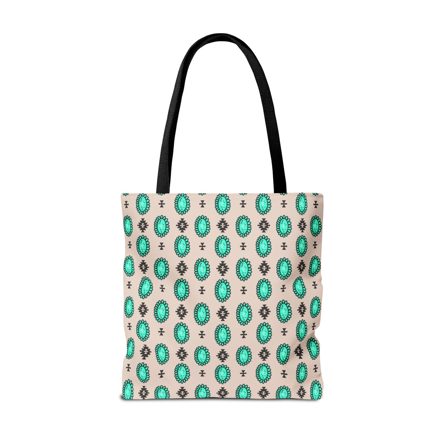 Turquoise Me Down Tote Bag