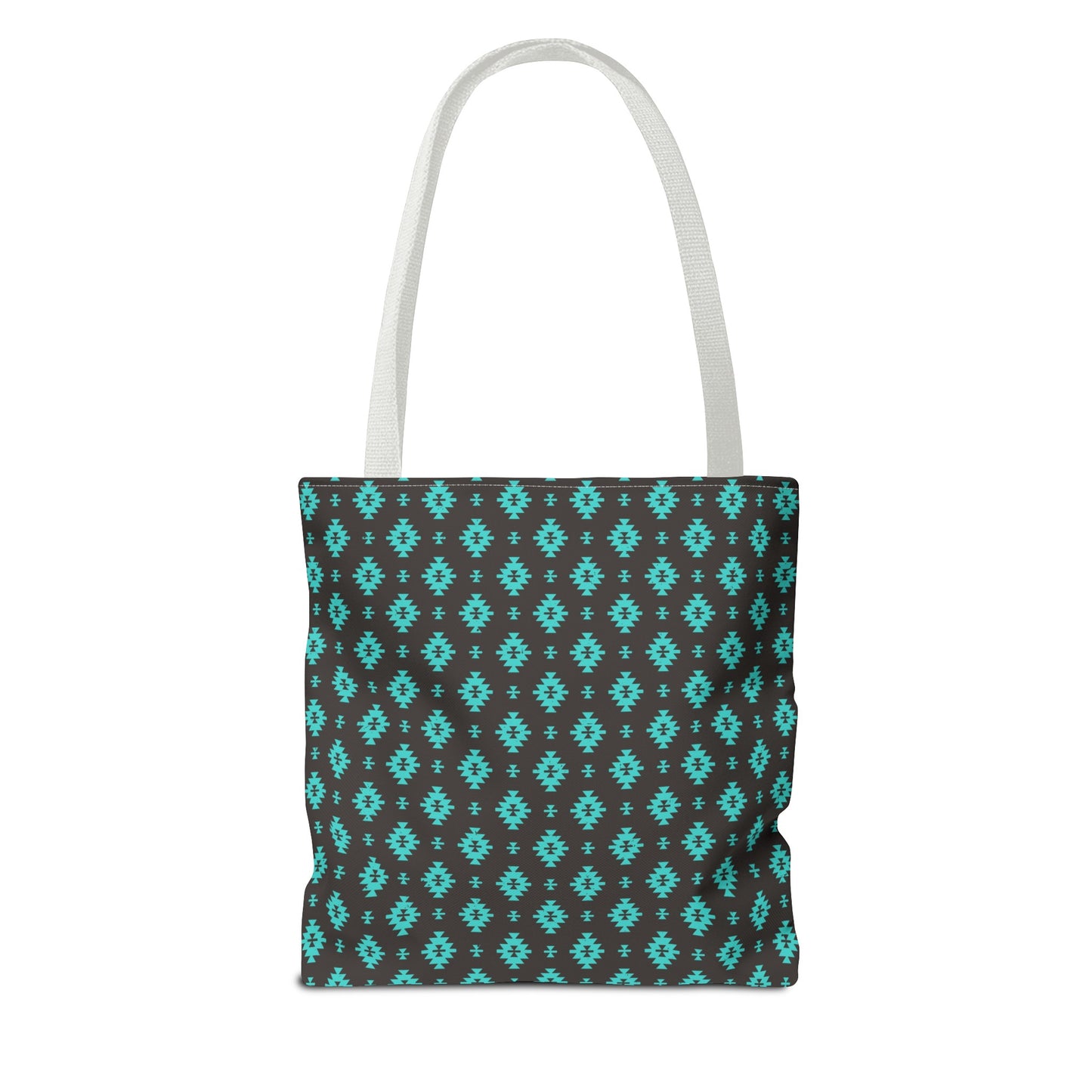 Turquoise Design Tote Bag