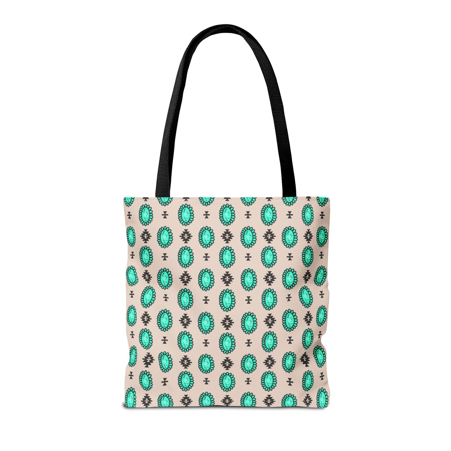 Turquoise Me Down Tote Bag