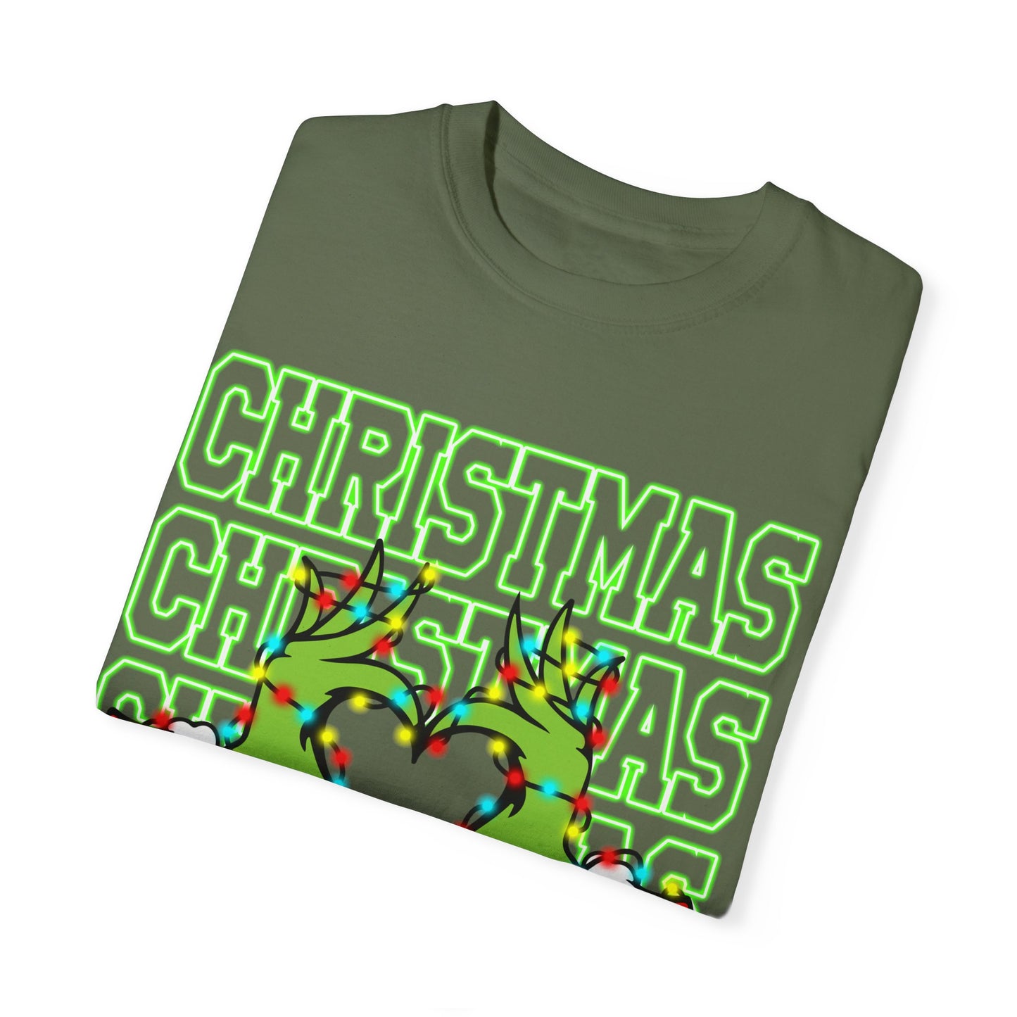 Unisex Garment-Dyed T-shirt Christmas