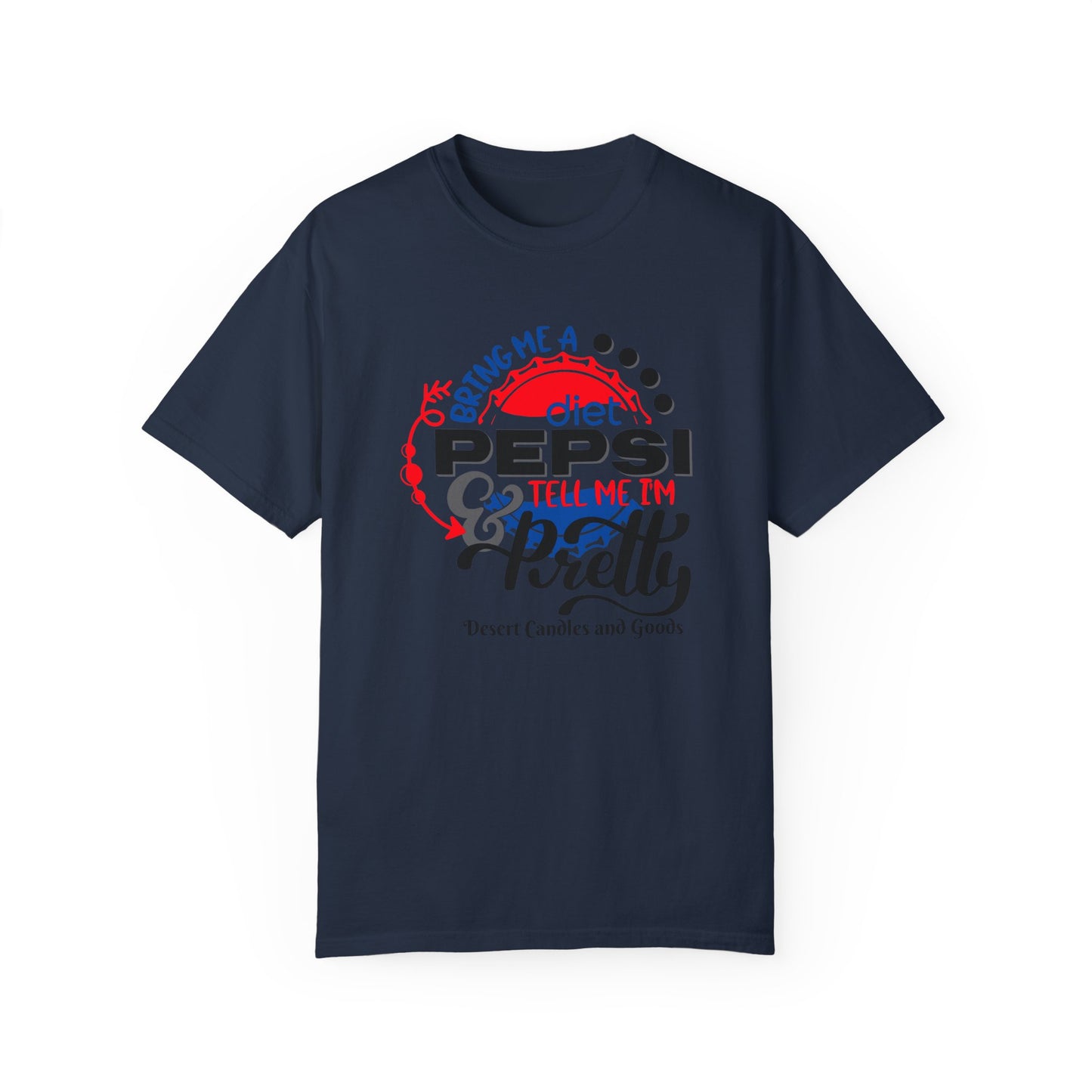 Unisex Garment-Dyed T-shirt Diet Pepsi