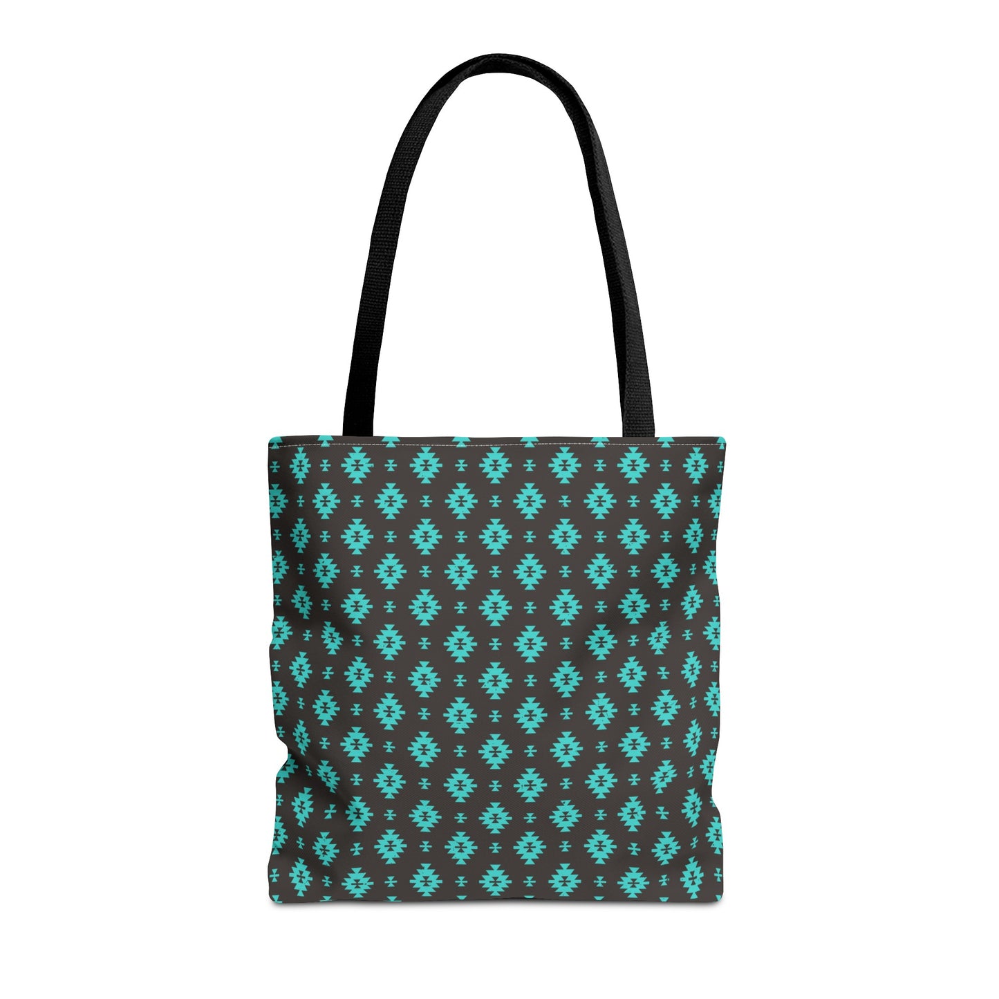 Turquoise Design Tote Bag