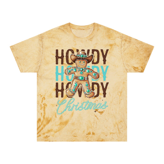 Unisex Color Blast T-Shirt Gingerbread