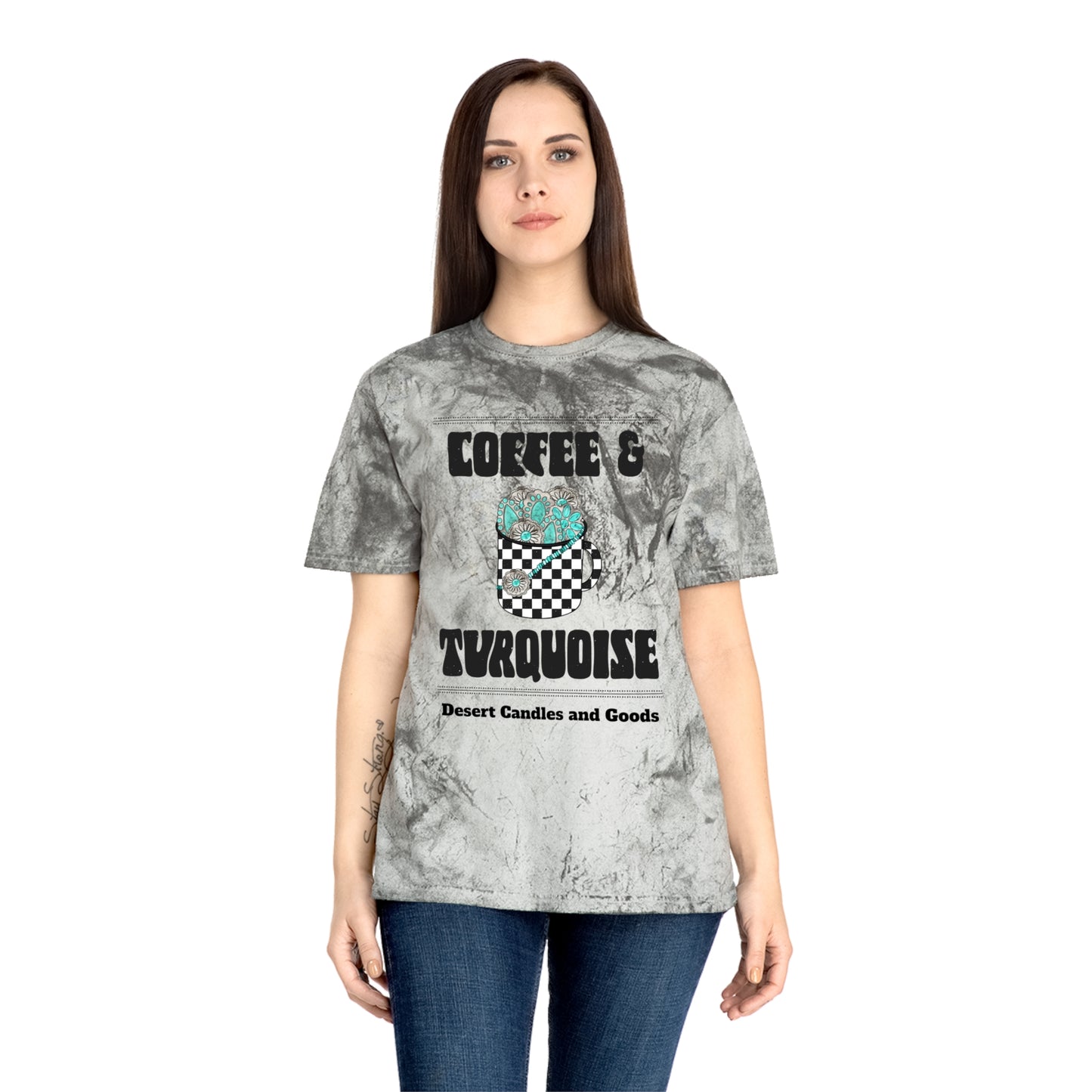 Unisex Color Blast T-Shirt Coffee