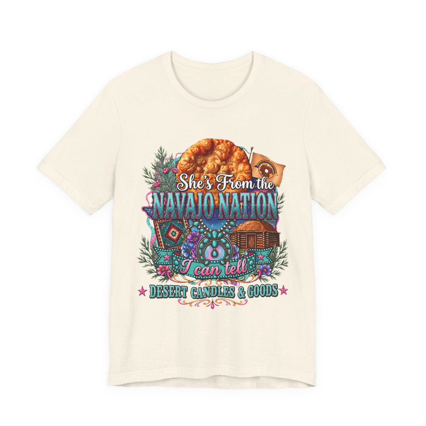 She's From the Navajo Nation T-Shirt — Native Pride Graphic Tee