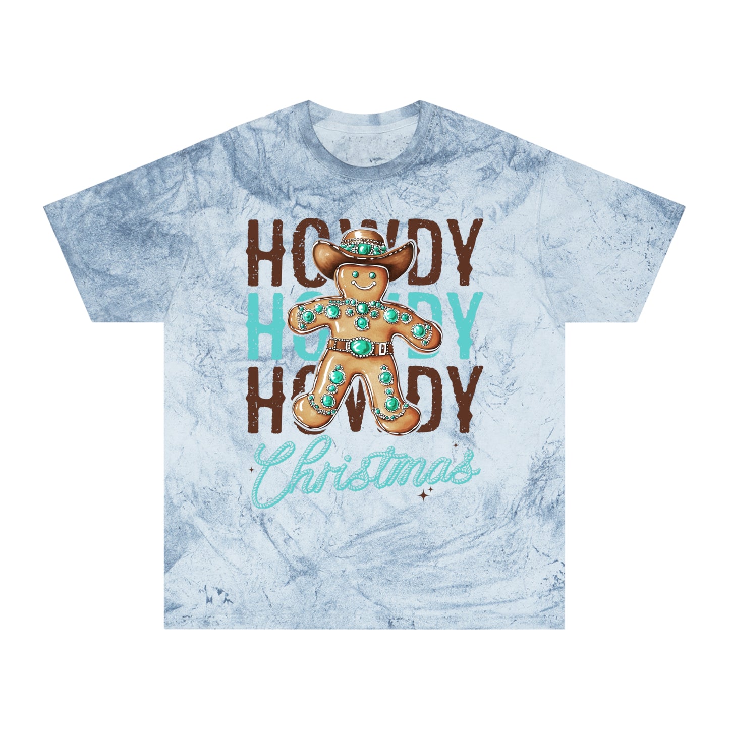 Unisex Color Blast T-Shirt Gingerbread