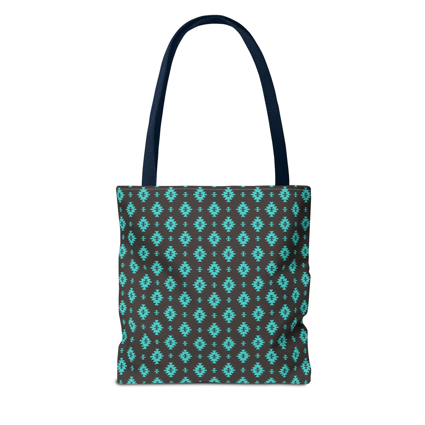 Turquoise Design Tote Bag