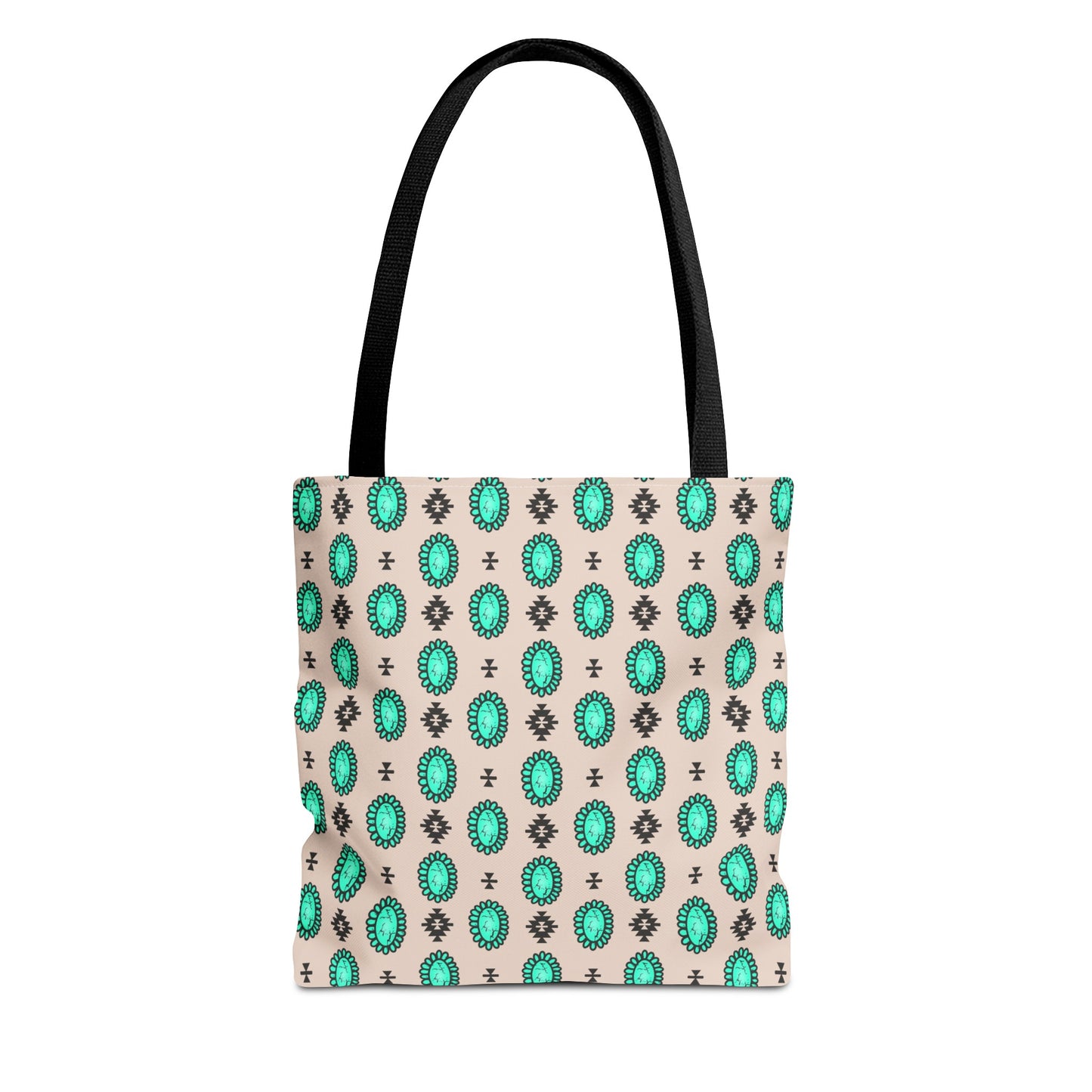 Turquoise Me Down Tote Bag