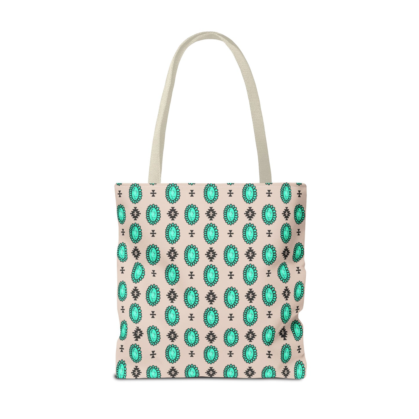 Turquoise Me Down Tote Bag