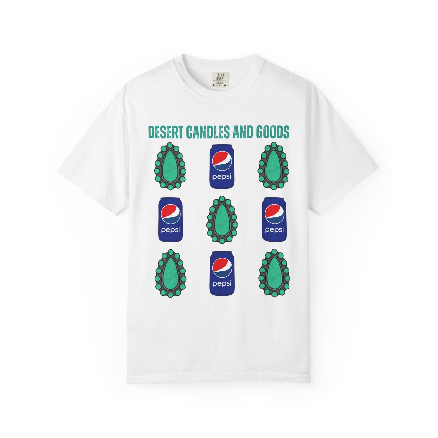 Soda Pepsi Turquoise T-Shirt