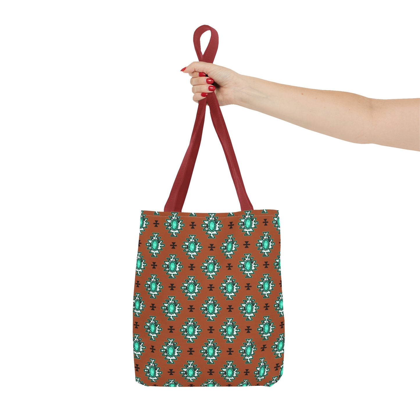 Brownie Turquoise Love Tote Bag