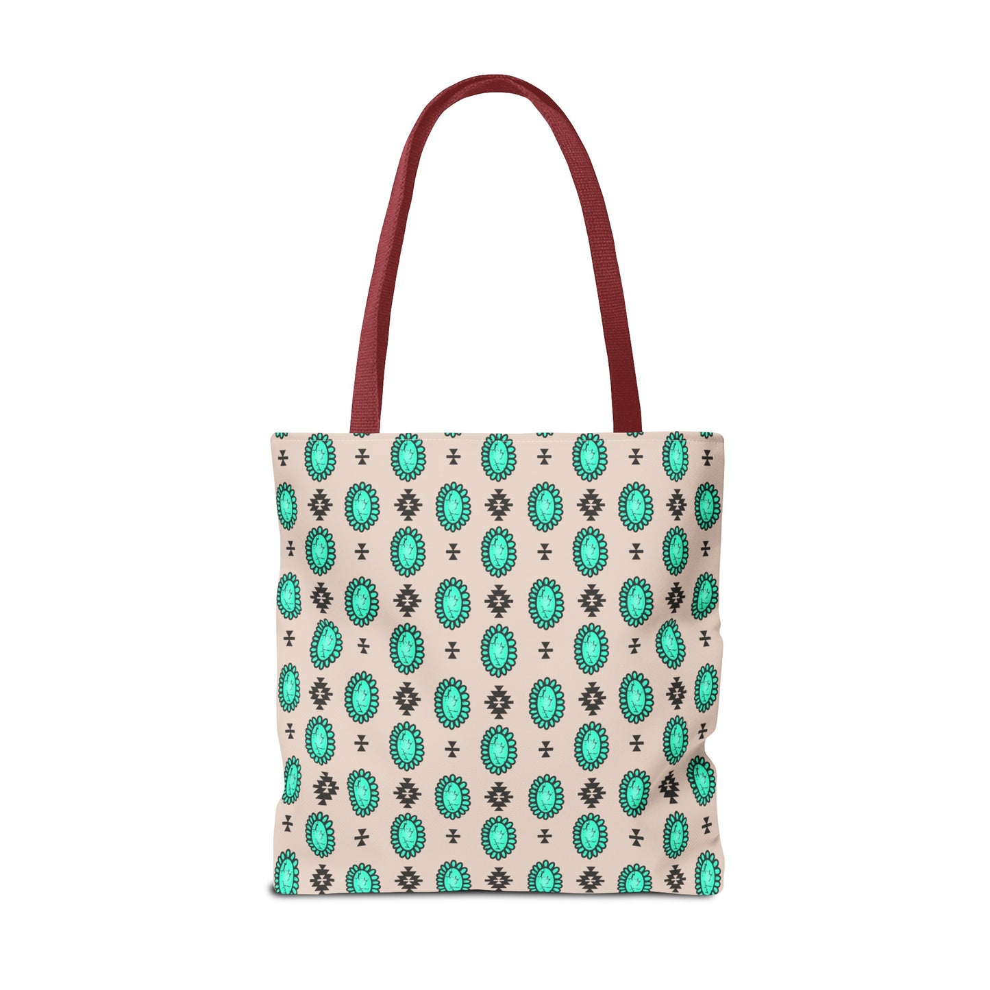 Turquoise Me Down Tote Bag