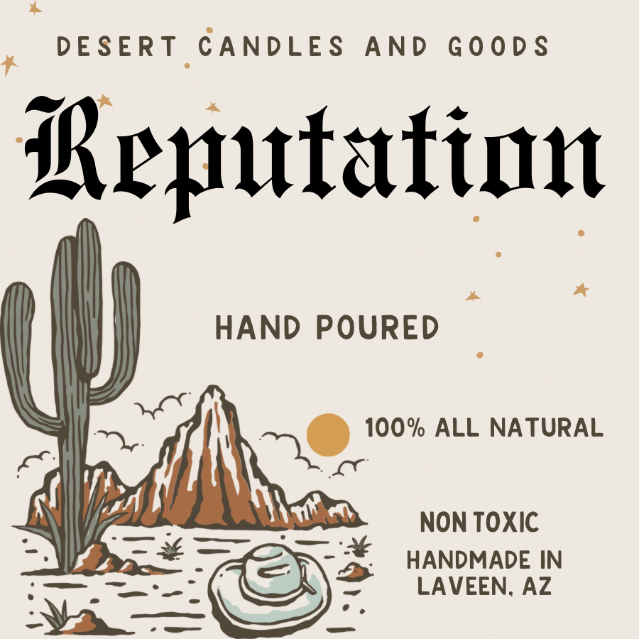 Reputation 8oz Candle