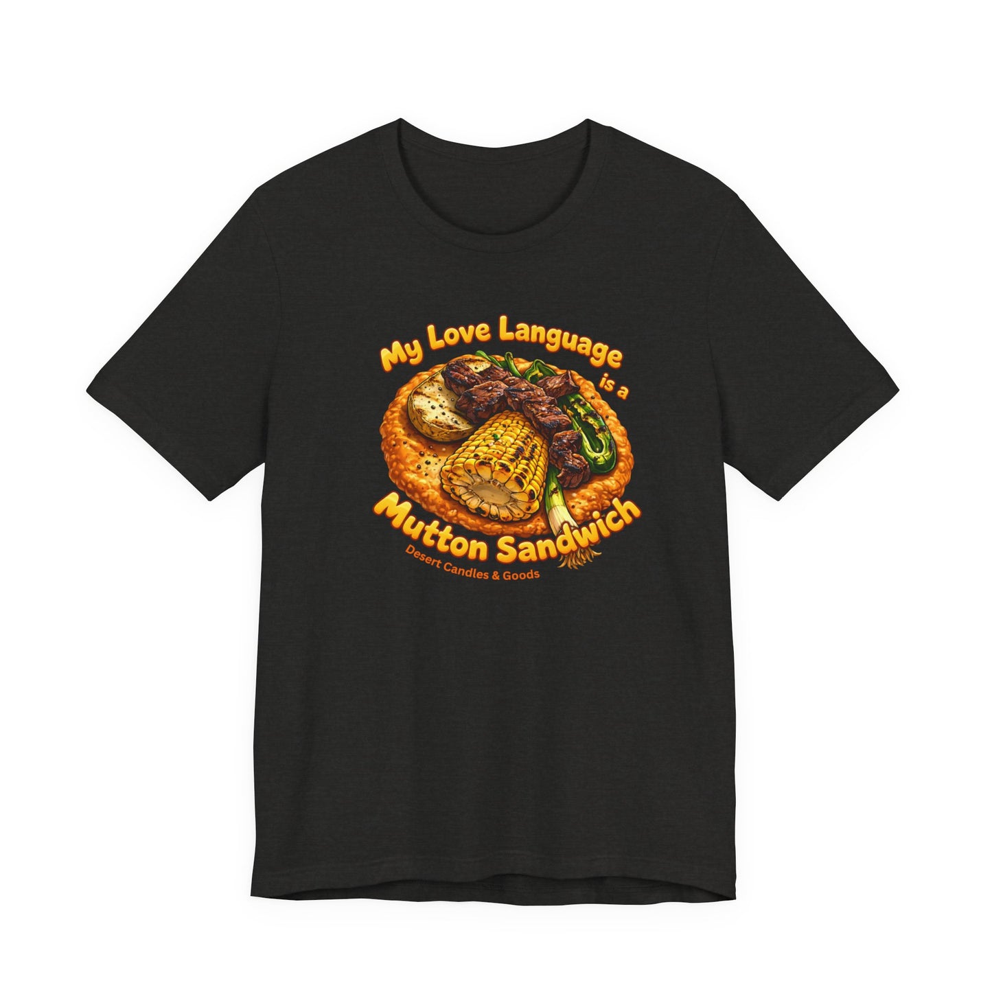 BELLA CANVAS-Turquoise Love Heart T-Shirt — "My Love Language is Turquoise" Graphic Tee