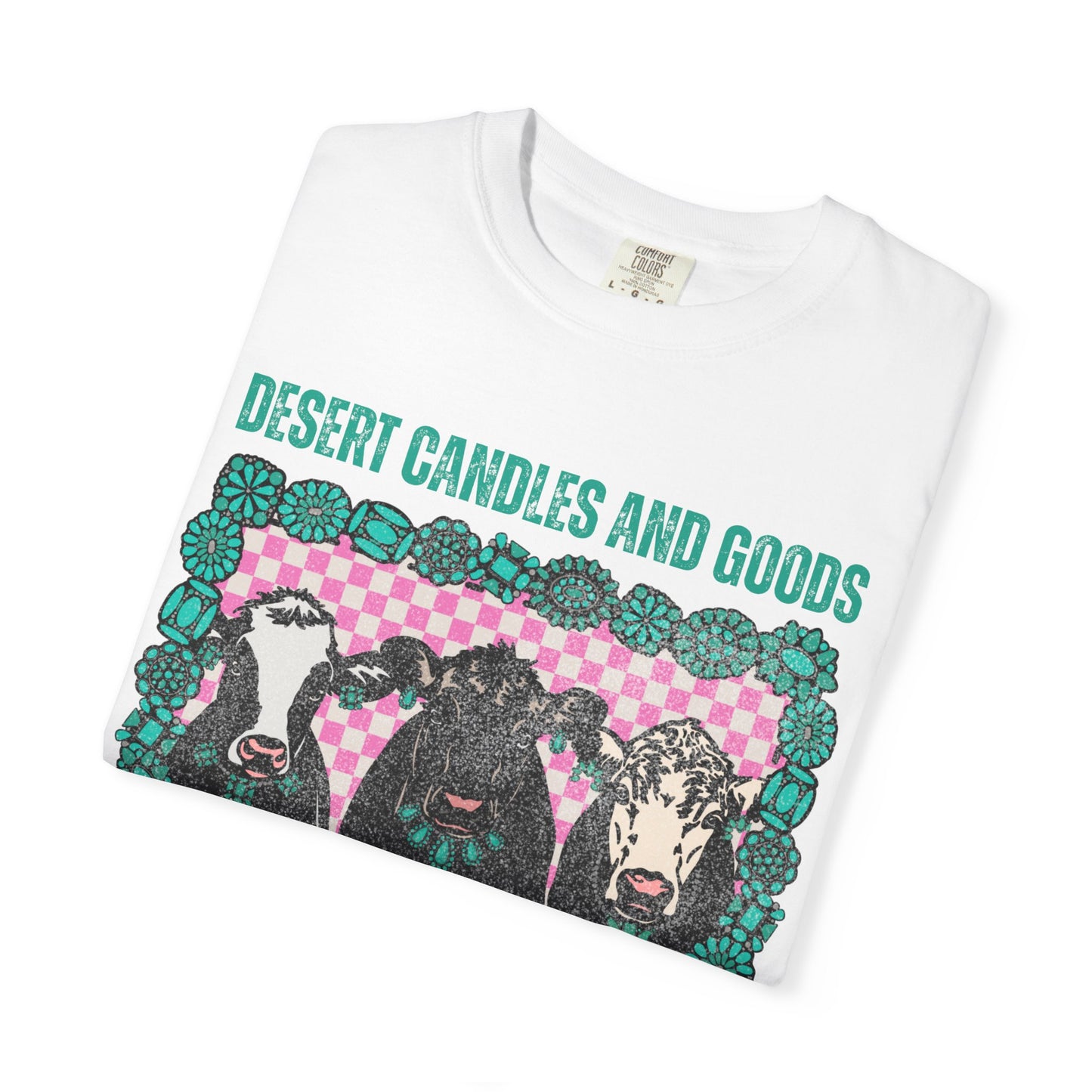 Cow Unisex Garment-Dyed T-shirt