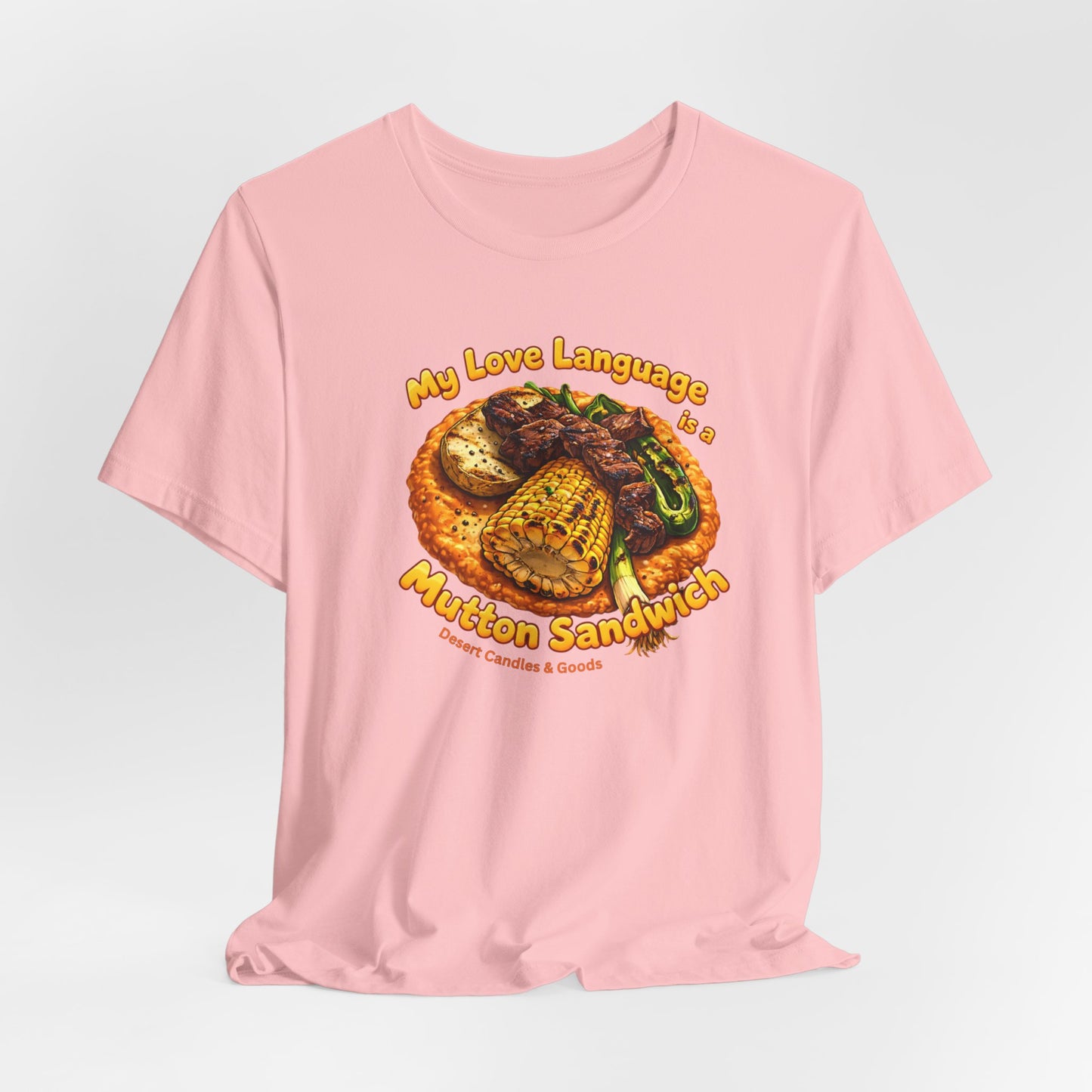 BELLA CANVAS-Turquoise Love Heart T-Shirt — "My Love Language is Turquoise" Graphic Tee