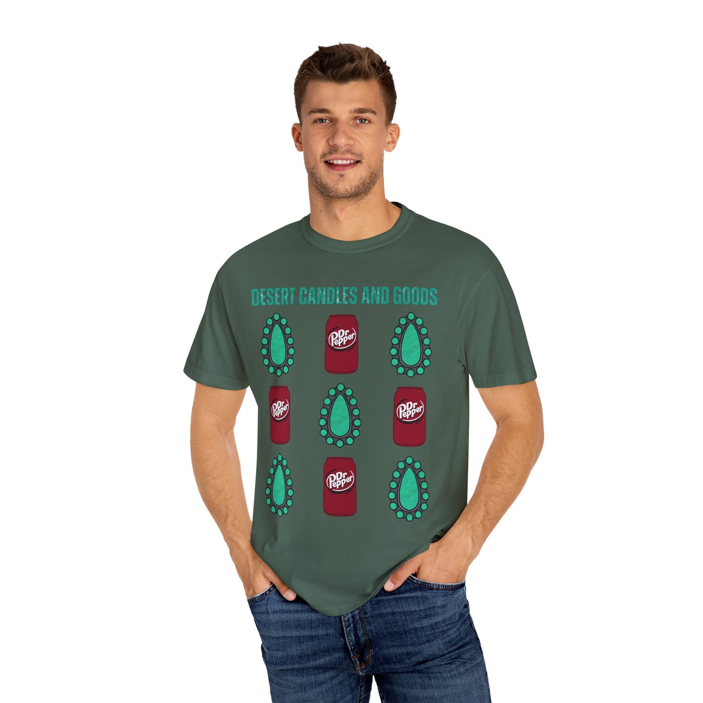 Turquoise Dr Pepper T-Shirt