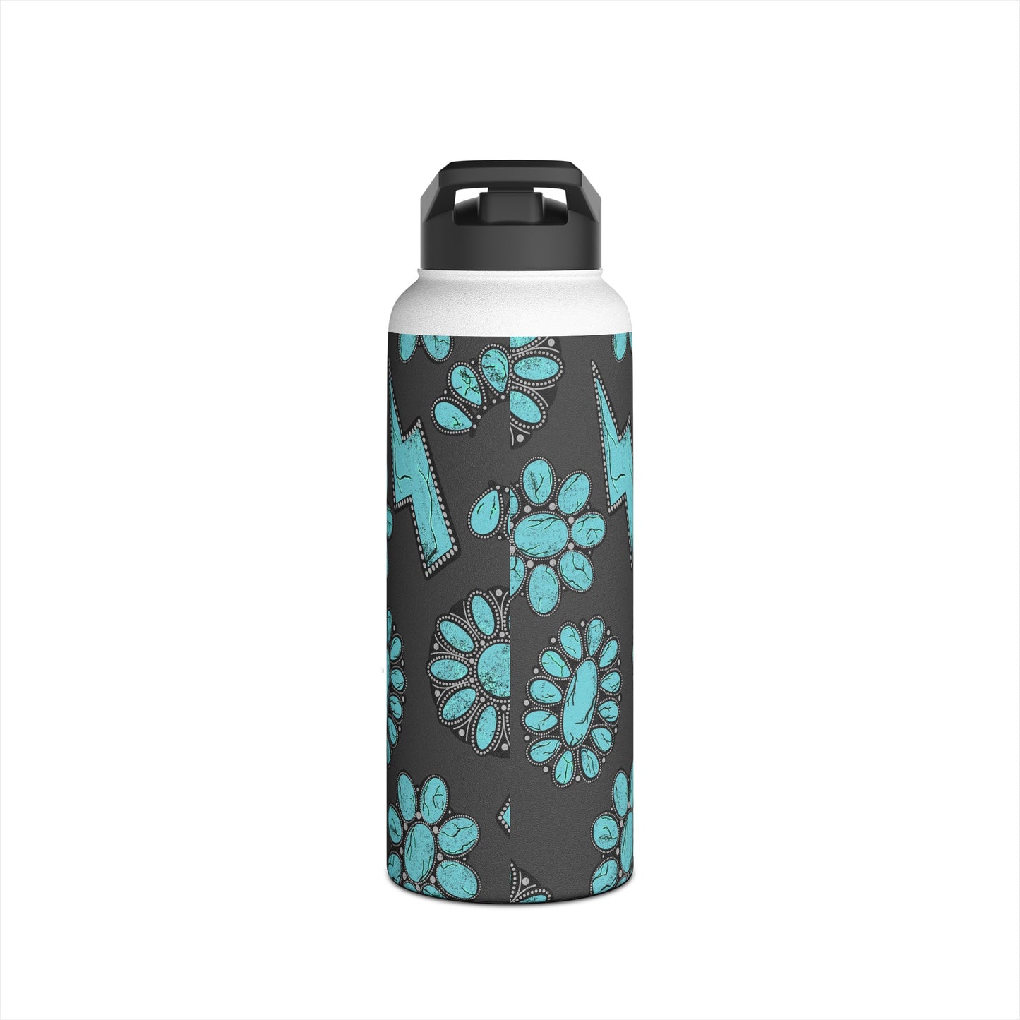 Turquoise Junkie Stainless Steel Water Bottle