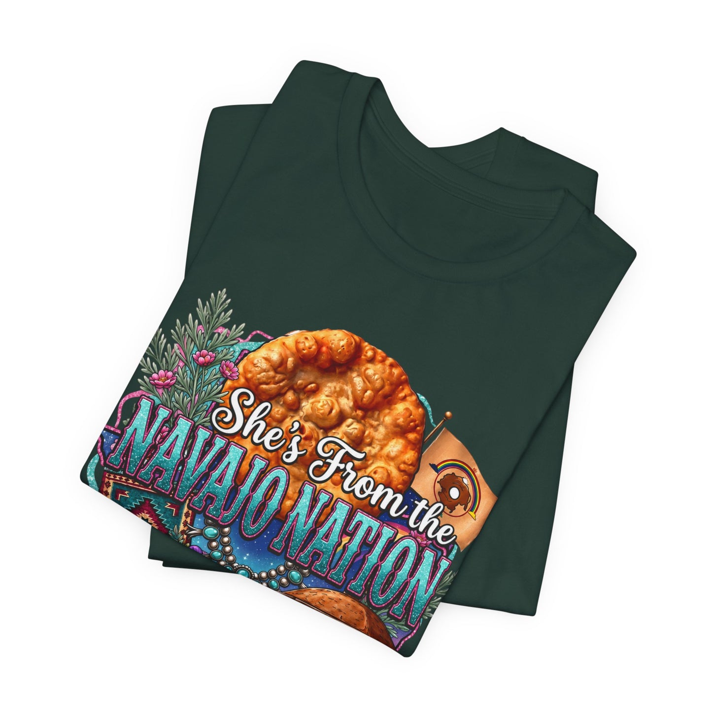 She's From the Navajo Nation T-Shirt — Native Pride Graphic Tee