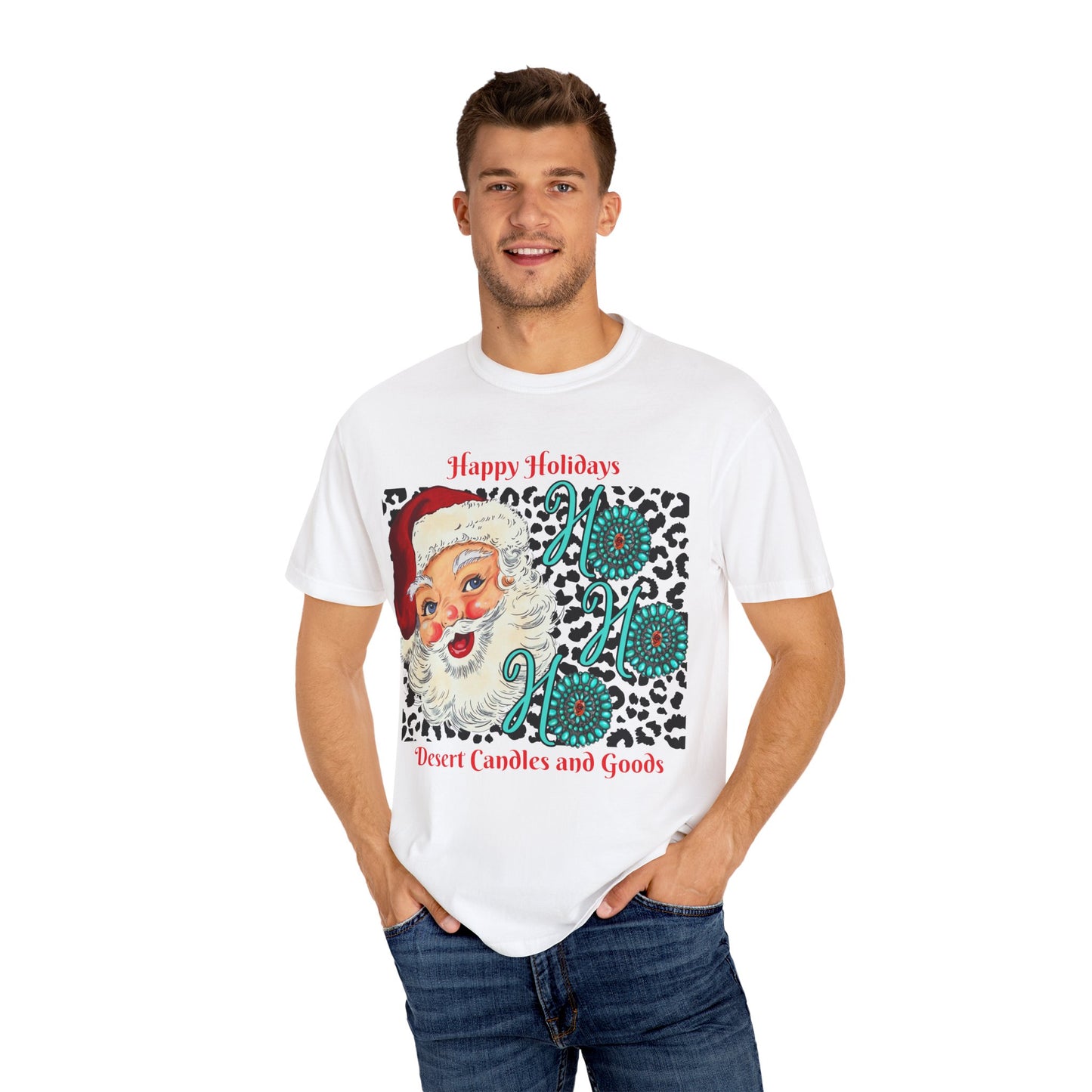 Unisex Garment-Dyed T-shirt Santa Baby