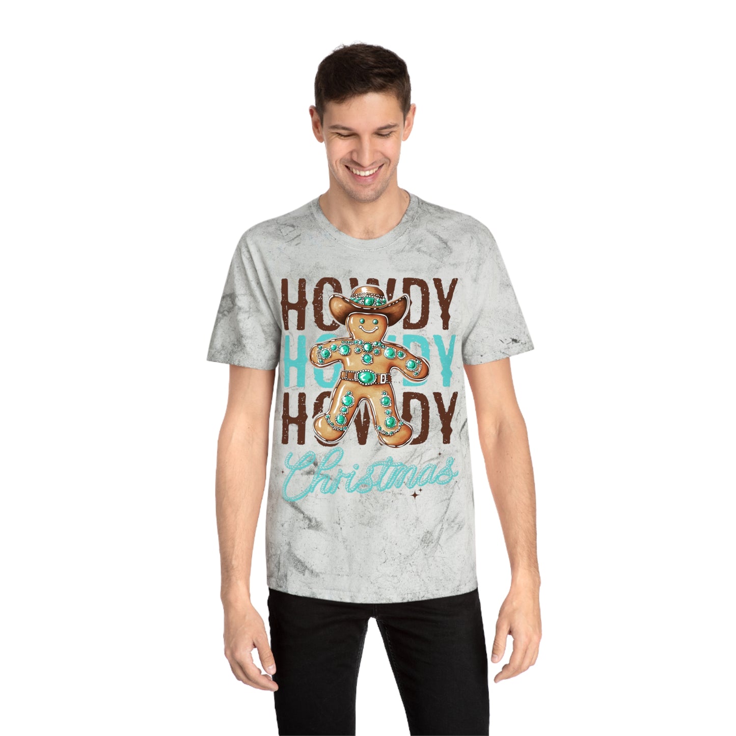 Unisex Color Blast T-Shirt Gingerbread