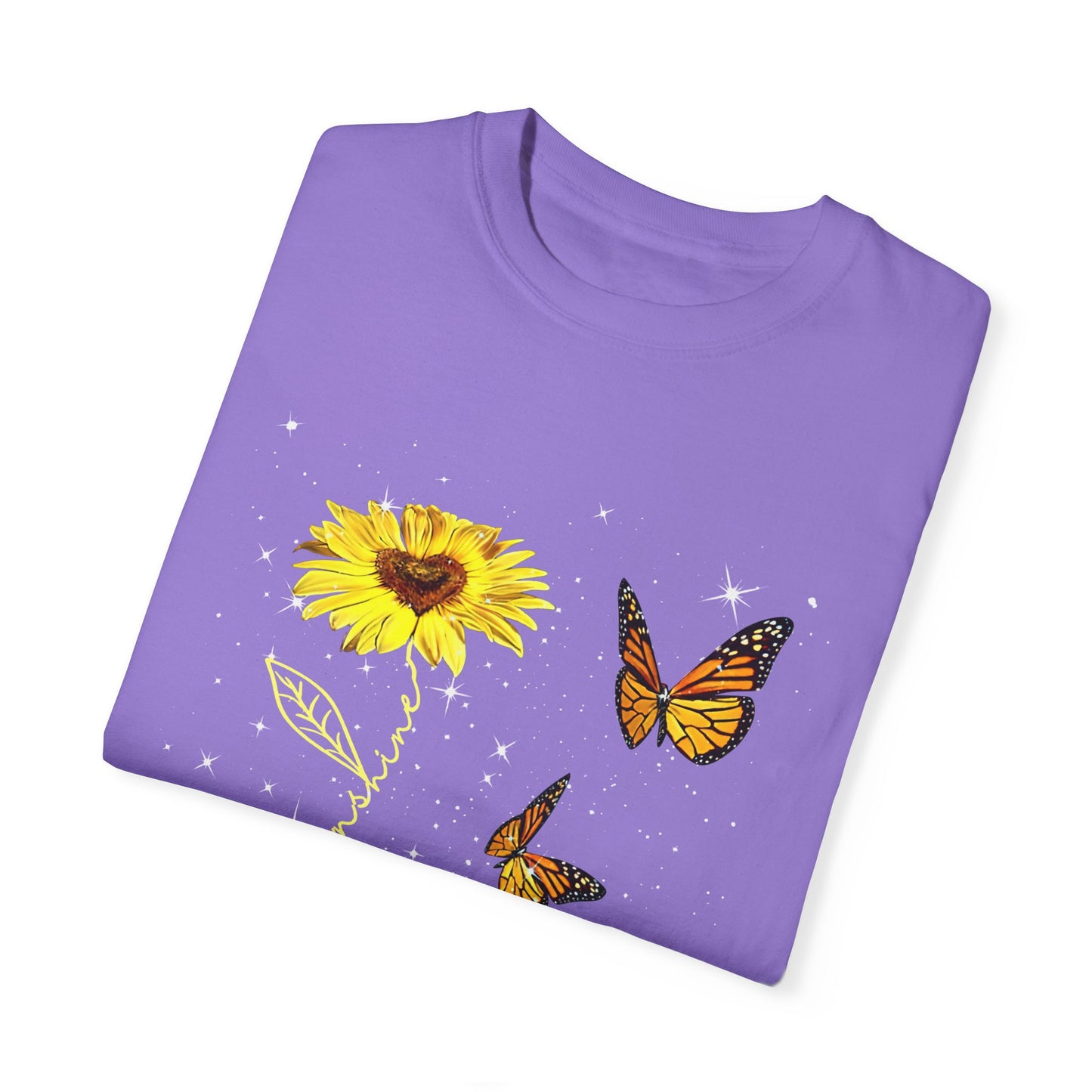 Sunflower and butterflies Tee