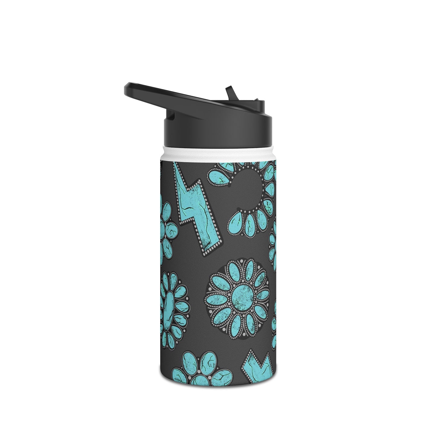 Turquoise Junkie Stainless Steel Water Bottle