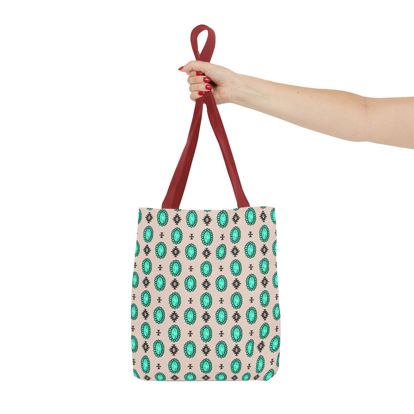 Turquoise Me Down Tote Bag