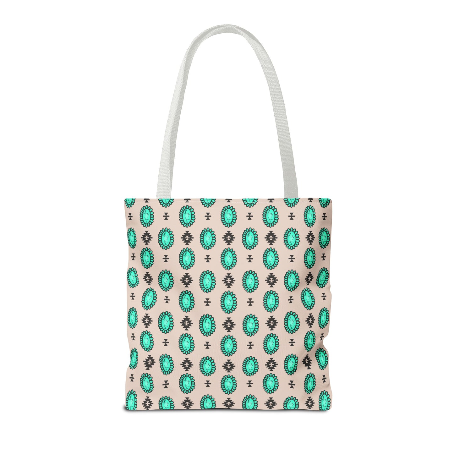 Turquoise Me Down Tote Bag