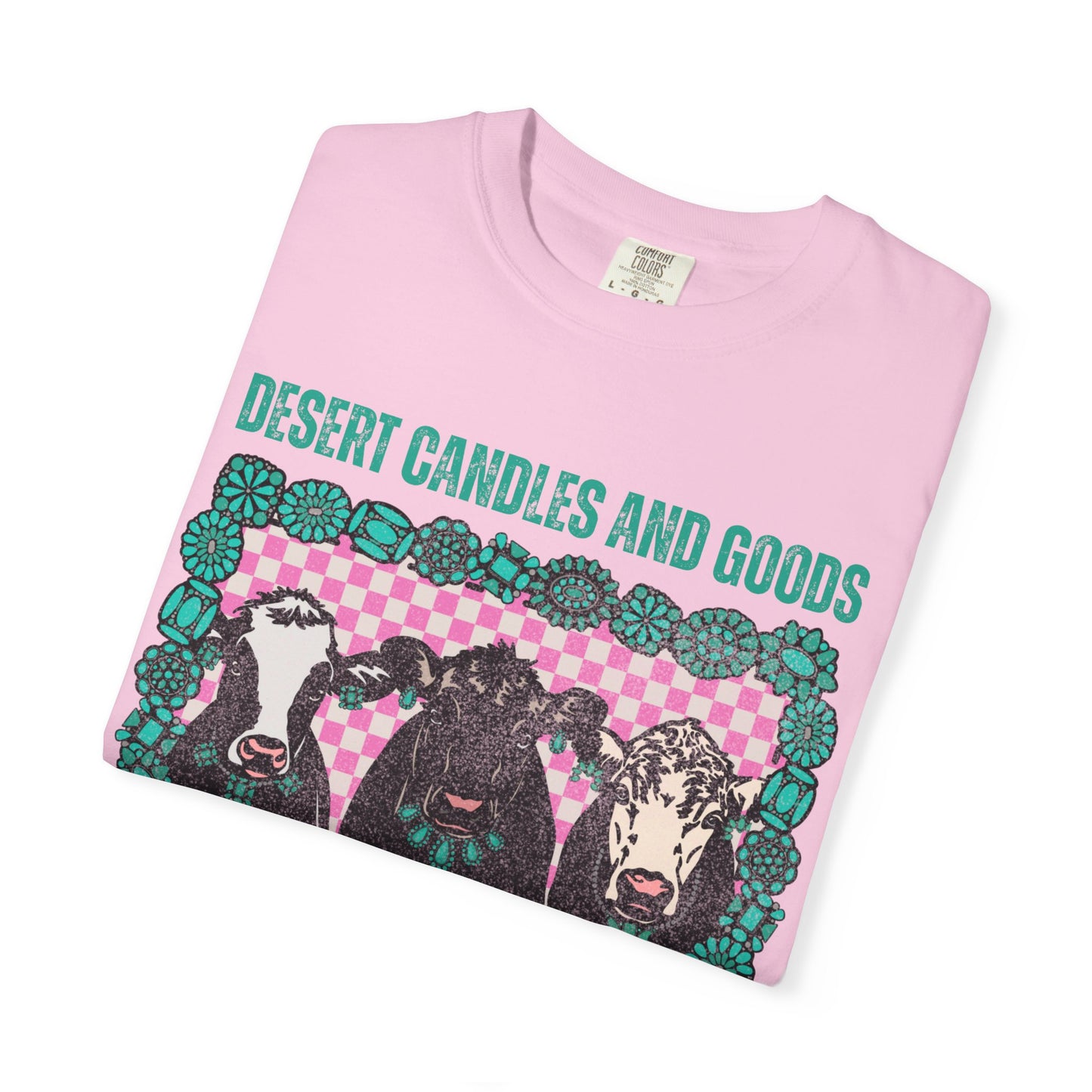 Cow Unisex Garment-Dyed T-shirt