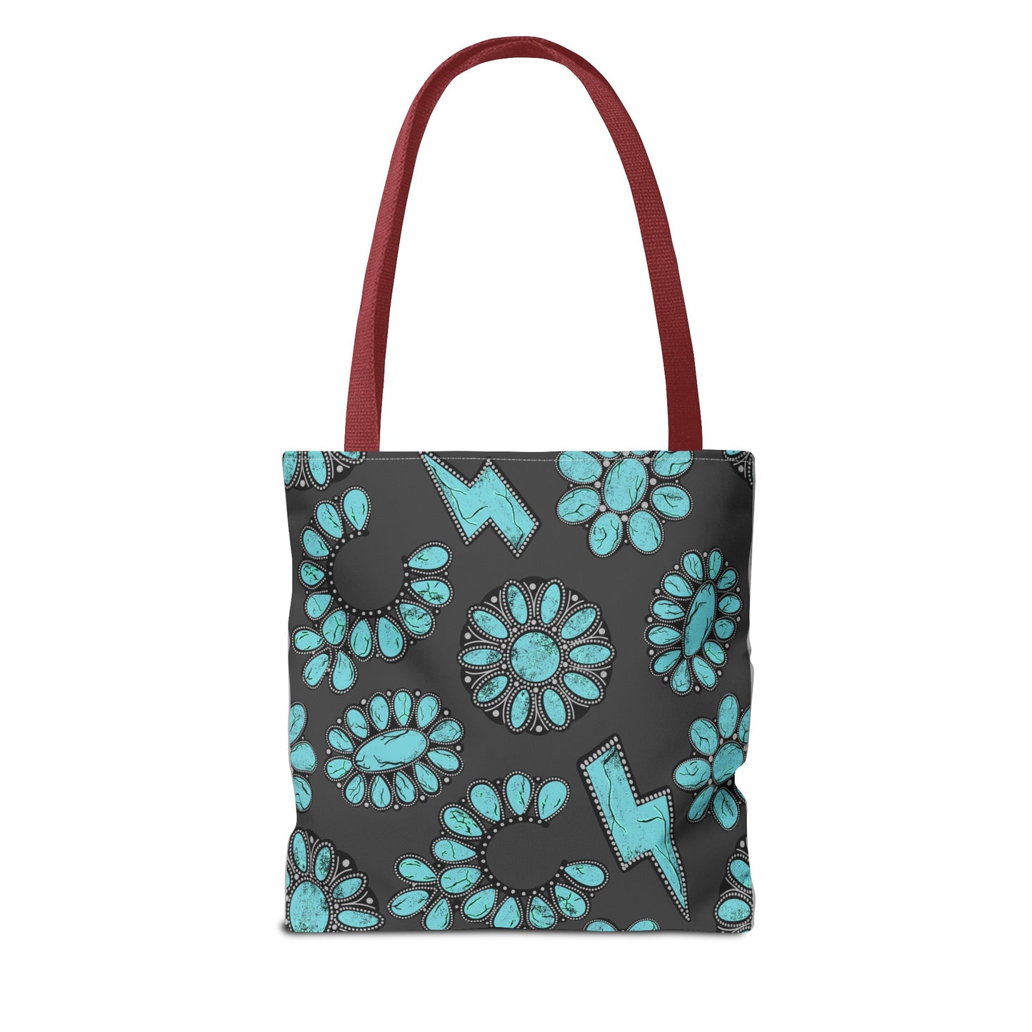 Turquoise Junkie Tote Bag