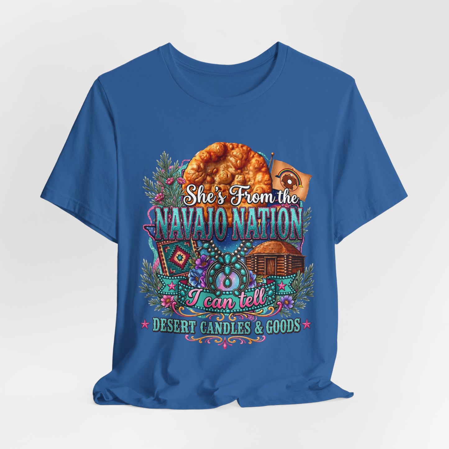 She's From the Navajo Nation T-Shirt — Native Pride Graphic Tee