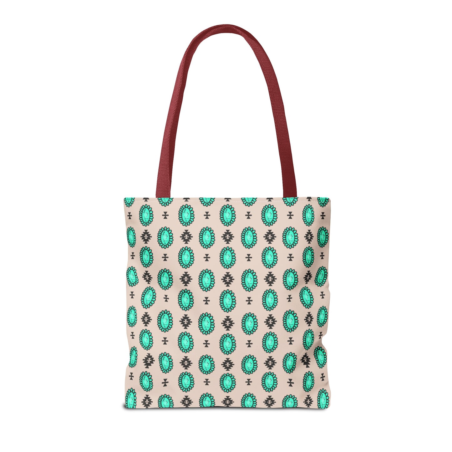 Turquoise Me Down Tote Bag