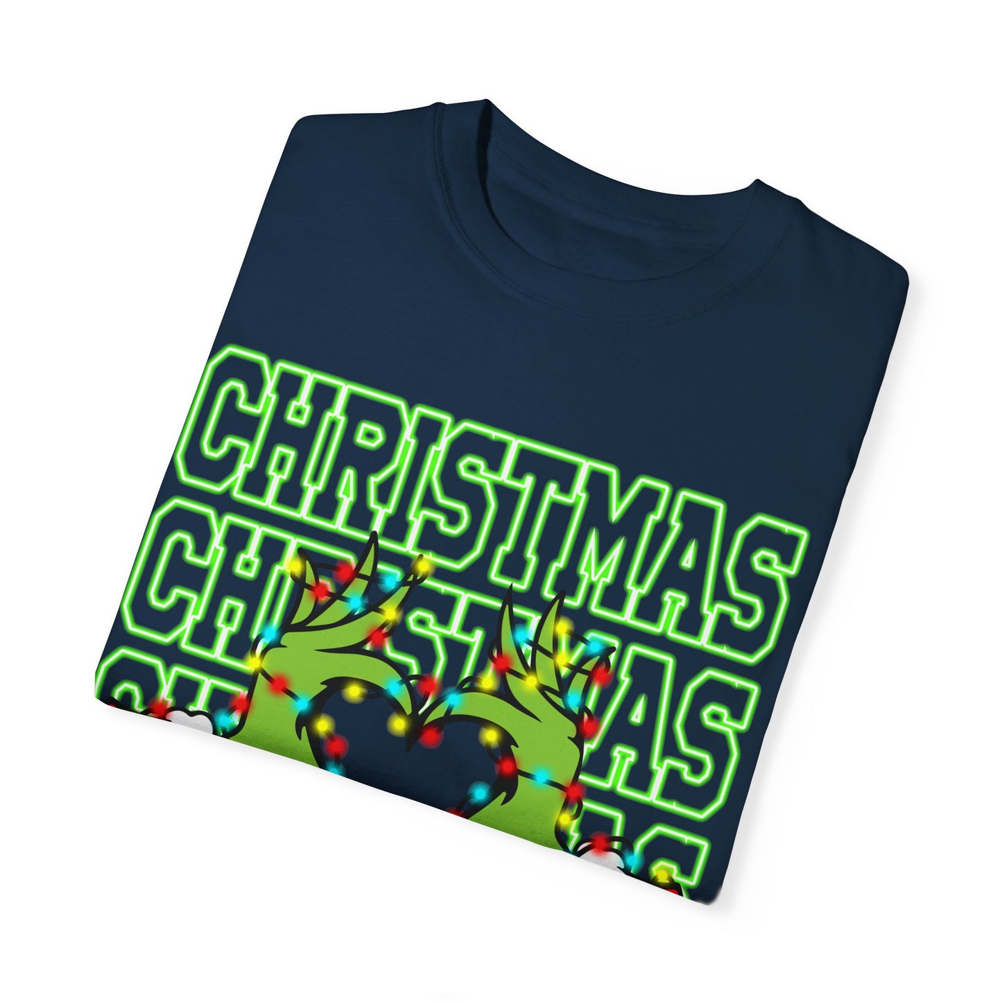 Unisex Garment-Dyed T-shirt Christmas