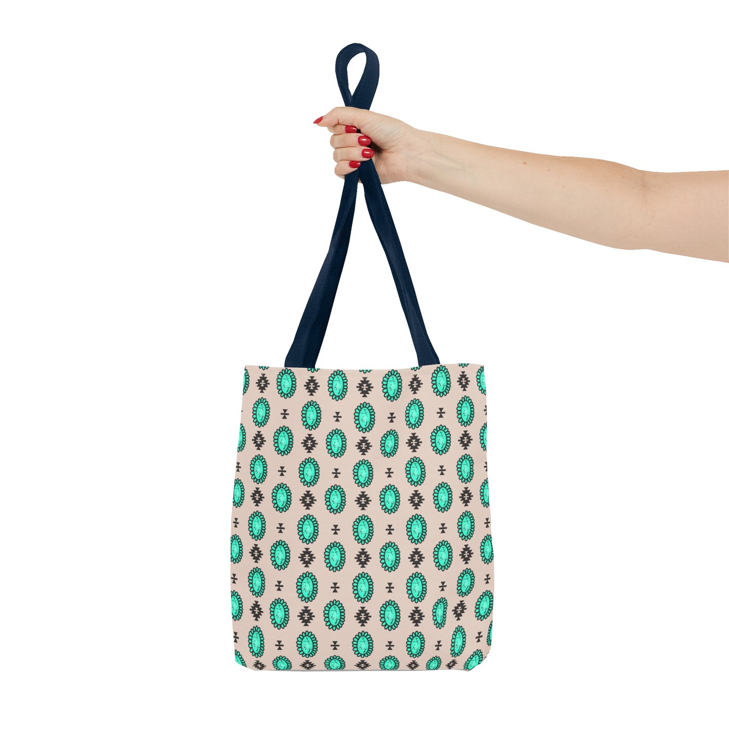 Turquoise Me Down Tote Bag