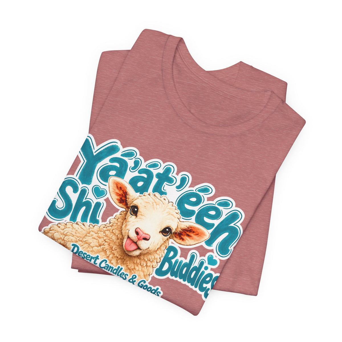 Ya'at'éeh Shi Buddies Tee — Cute Desert Lamb Graphic T-Shirt