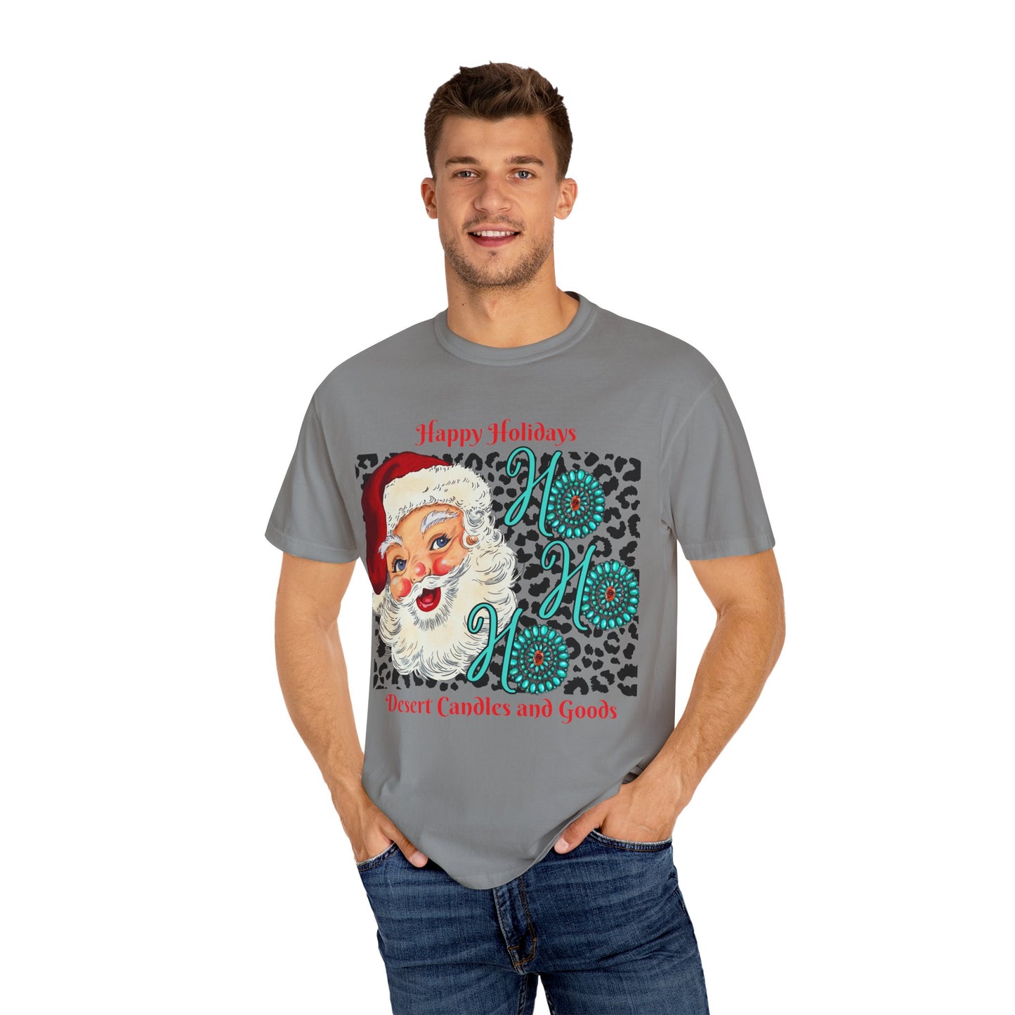 Unisex Garment-Dyed T-shirt Santa Baby