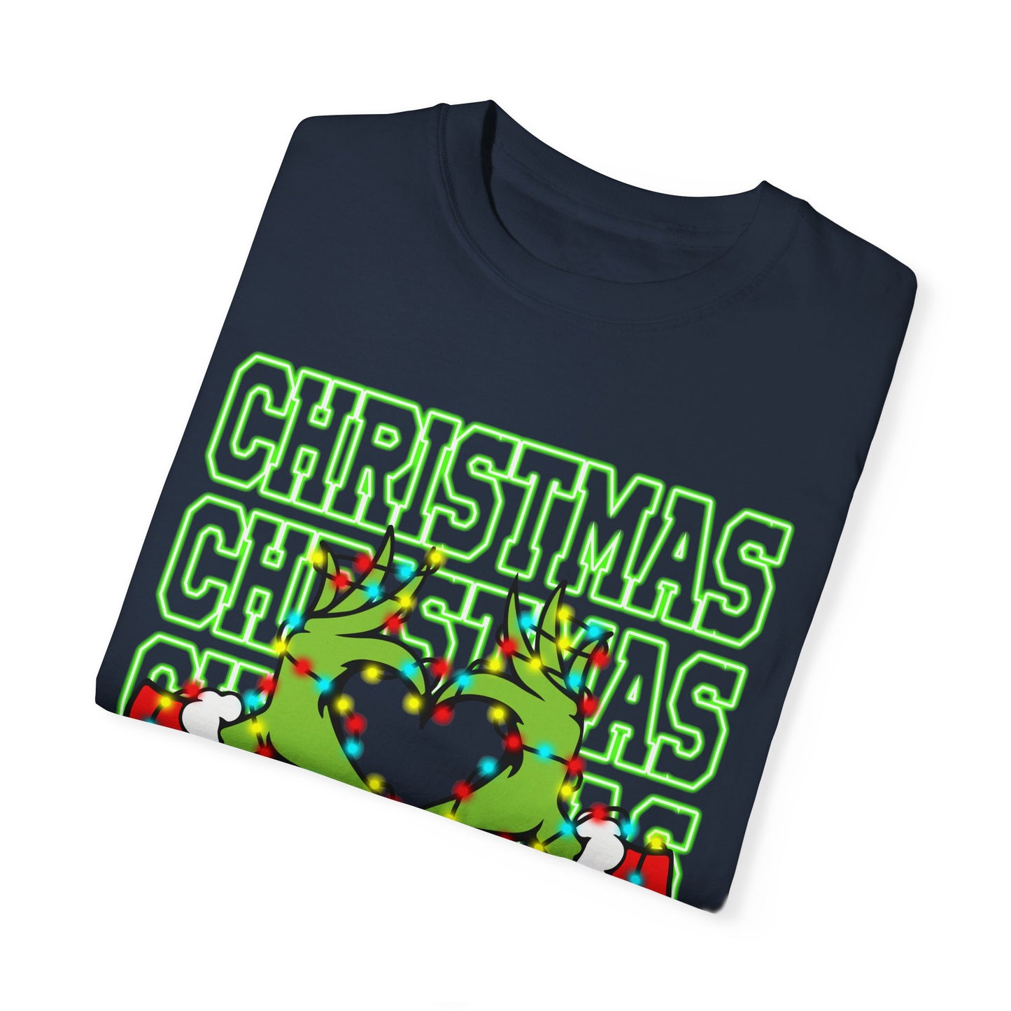 Unisex Garment-Dyed T-shirt Christmas